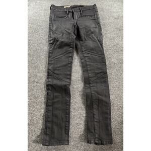 Adriano Goldschmied AG The Moto Legging Zipper Skinny 29” Inseam Denim Jeans 26R